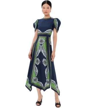 La DoubleJ Midi Dresses - Blue