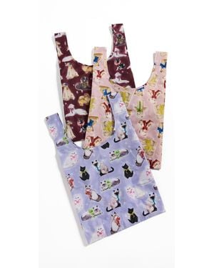 BAGGU Standard Set Of 3 - White