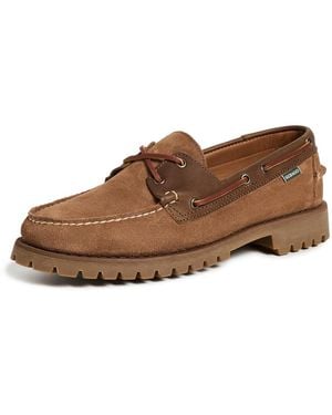 Sebago Guardian Lug Boat Shoes - Brown