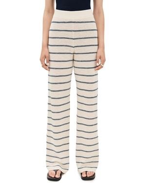 Faherty Miramar Linen Sweater Pants - Natural