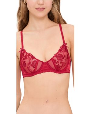 KAT THE LABEL Jojo Underwire Bra - Red