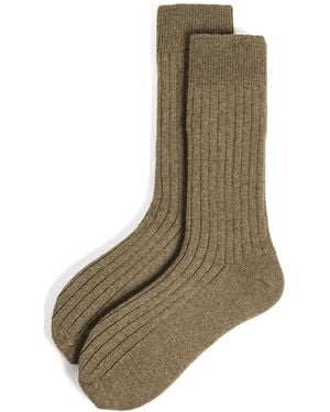NN07 Wool Cashmere Ribbed Socks - Multicolor