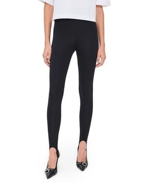 Commando Neoprene Stirrup Leggings - Blue
