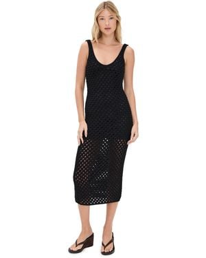 Le Superbe St. Tropez Midi Dress - Black