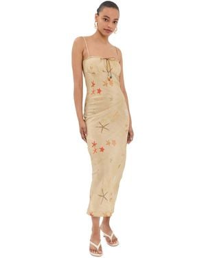 BERNADETTE Riri Slip Dress - Natural