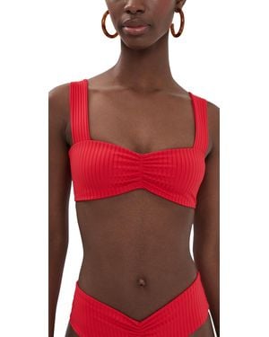 LSPACE Marlee Bikini Top - Red