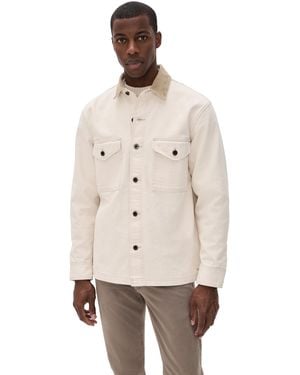 Filson Jac Rustic Canvas Shirt - Natural