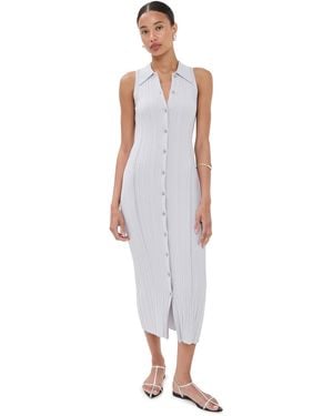 SABLYN Ivy Midi Sleeveless Shirt Dress - Multicolor