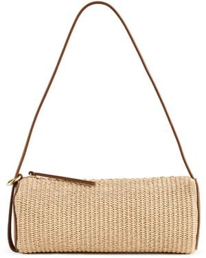 Reformation Simona Cylinder Bag - White