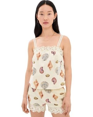 Bailey Rose Shell Blouse - Natural