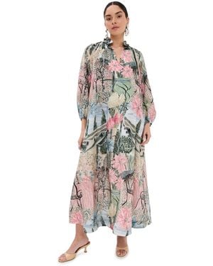 Isla & White Pascale Dress - White
