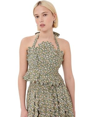 Horror Vacui Sophia Bustier Top - Multicolor