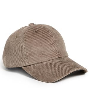 Hat Attack Corduroy Cap - White