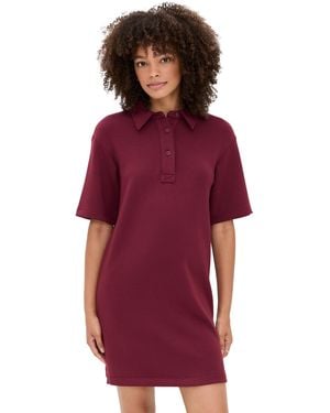 Le Bos Solene Polo Dress - Red