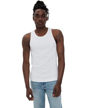 Club Monaco Ribbed Tank Top - Multicolor