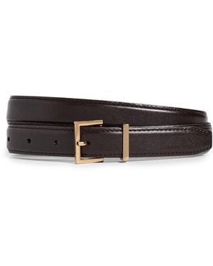 FRAME The Square Buckle Belt - Black