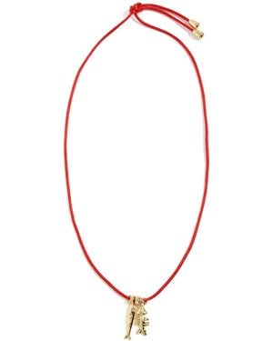 Eliou Sardine And Fish Bone Necklace - Multicolor