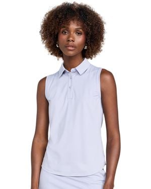 Rhone Course To Court Sleeveless Polo - White