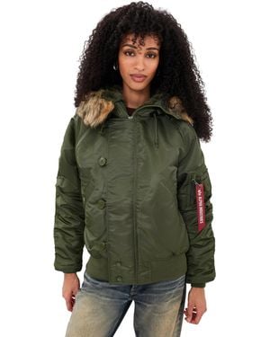 Alpha Industries N-2B Heritage Fit Parka - Green