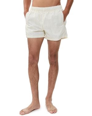 AUTO-REPLY Printed Sebastian Swim Trunks 4 - White