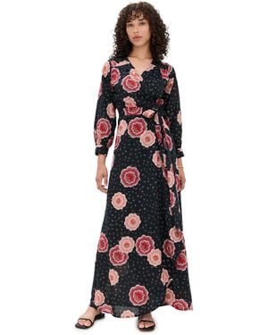 Natalie Martin Collection Kate Long Sleeve Dress - Black