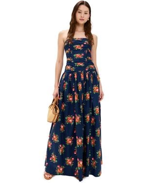Cara Cara Montreal Maxi Dress - Blue