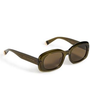 Stella McCartney Medallion Sunglasses - Black