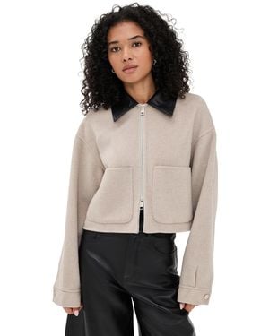 Nanushka Phebe Outerwear Jacket - Black