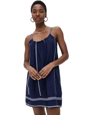 lemlem Nunu Swing Dress - Blue