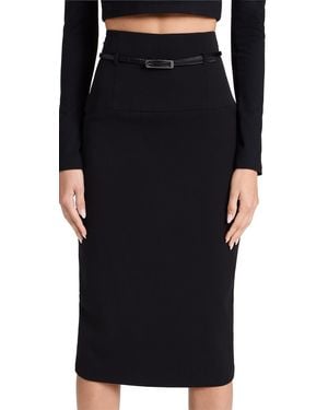 Black Halo Jackie O Pencil Skirt - Blue