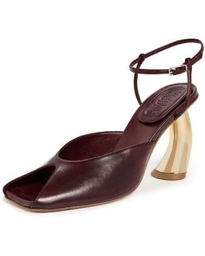 A.W.A.K.E. MODE A. W.A. K.E. Mode Giustine Sandals - Brown