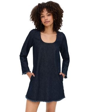 ALIGNE Lucas Denim Mini Dress - Blue
