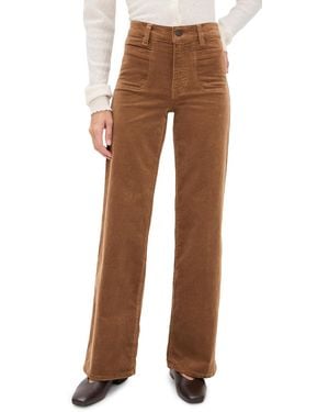 FRAME Le Slim Palazzo Modernist Pocket Corduroy Jeans - Multicolor