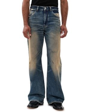 Acne Studios 2021M Rocka Loose Fit Jeans - Blue