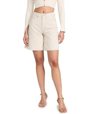 John Elliott Bermuda Denim Shorts - Natural