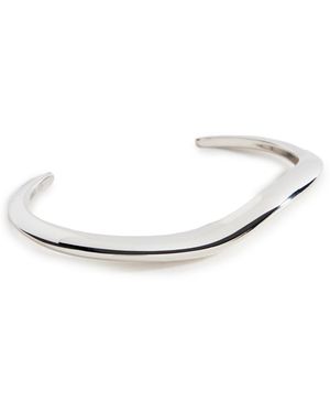 AGMES Small Astrid Cuff - White
