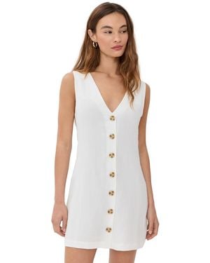 Le Bos Charlotte Vest Dress - White