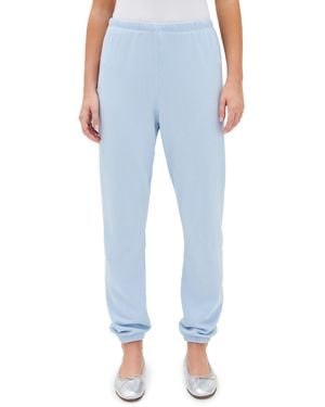 PERFECTWHITETEE Johnny French Terry Easy Sweatpants - Blue