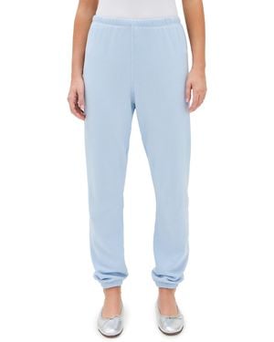 PERFECTWHITETEE Johnny French Terry Easy Sweatpants - Blue