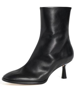 Aeyde Dorothy Leather Ankle Boots - Black