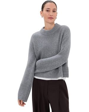 Lisa Yang Sony Cashmere Sweater - Gray