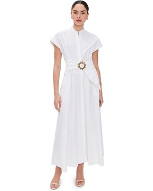 Saloni Neesha Dress - White