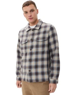 Rhythm Polar Bond Flannel - Gray