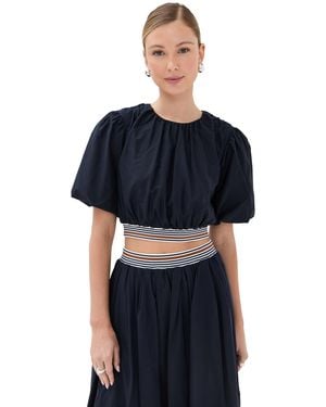 Veronica Beard Gabriela Top - Black