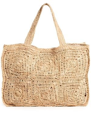 Hat Attack Portia Luxe Tote - Natural
