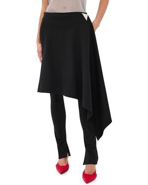 The Attico Long Pants - Black