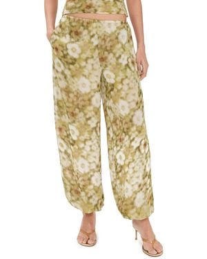 Madison The Label Frida Jeanie Balloon Pants - Yellow