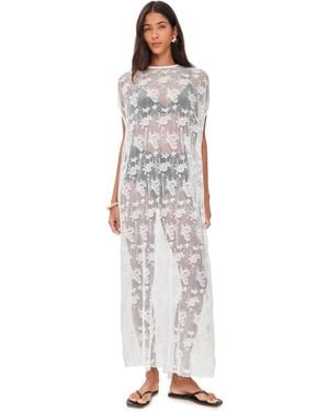 Vrg Grl Lucienne Lace Maxi Dress - White