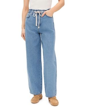 ALIGNE Ida Tie Waist Jeans - Blue