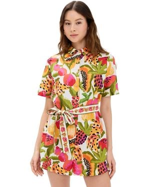FARM Rio Fruits Paradise Romper - Red